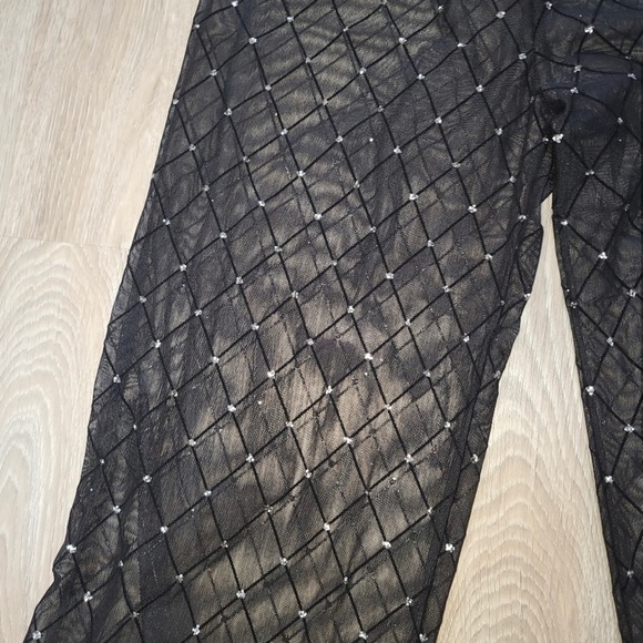 NWT Rhinestone Pants - Picture 2 of 6